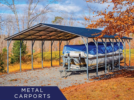 Metal Carports With Storage