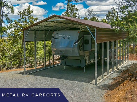 RV Carports With Living Space