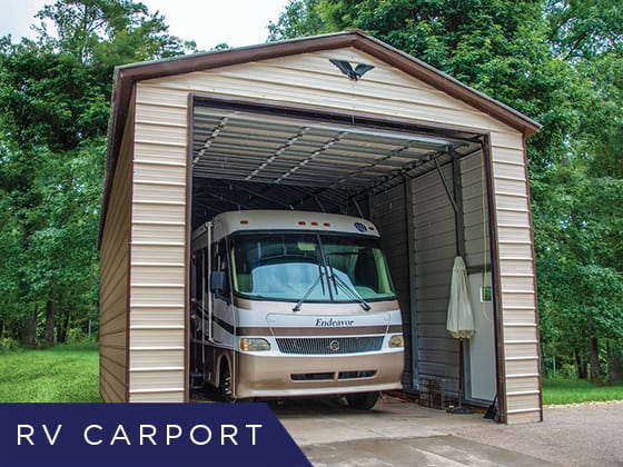 RV Carports With Living Space